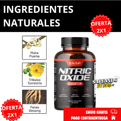 Potencia tu entrenamiento: Llévate 2 Potenciadores de Óxido Nítrico al precio de 1 🔥