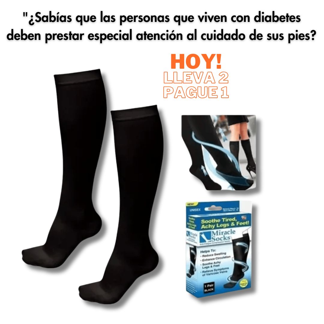 Medias De Compresión — Para el Cuidado Diario de Tus Pies y Piernas