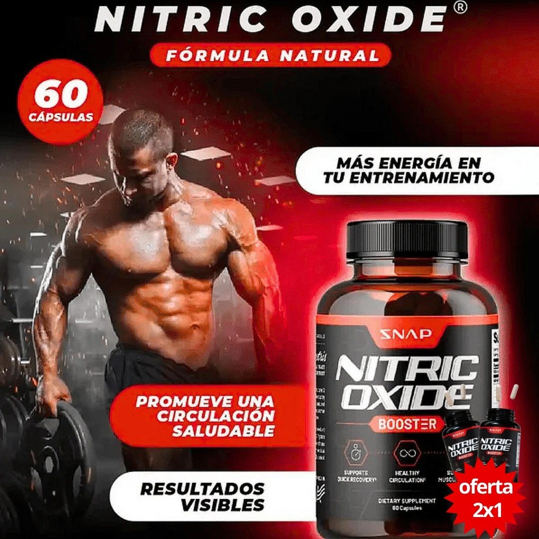 Potencia tu entrenamiento: Llévate 2 Potenciadores de Óxido Nítrico al precio de 1 🔥