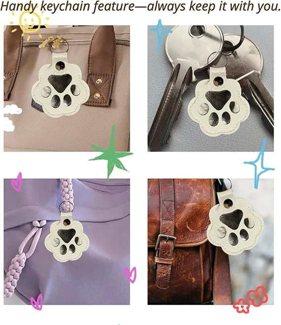 Llavero Patitas peludas🐾  -Un recuerdo para siempre