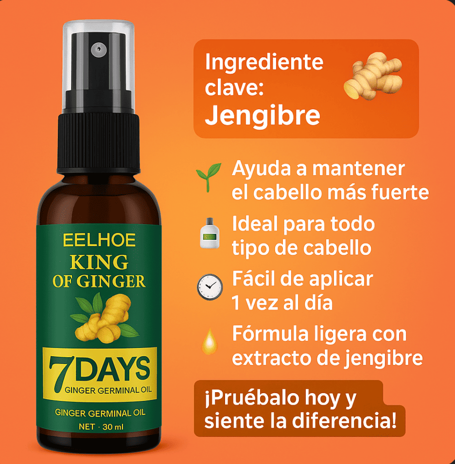 7 Days Tratamiento- Barba más densa y uniforme, con cada gota!