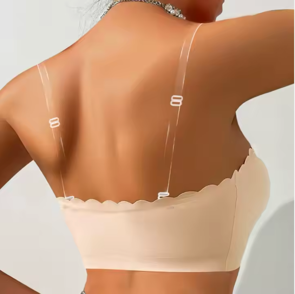 Brasier invisible que se adapta a ti: soporte cómodo, sin tirantes, sin molestias