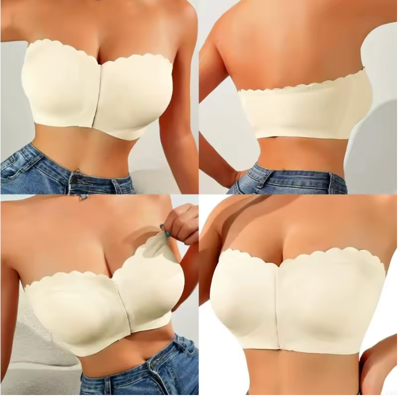 Brasier invisible que se adapta a ti: soporte cómodo, sin tirantes, sin molestias