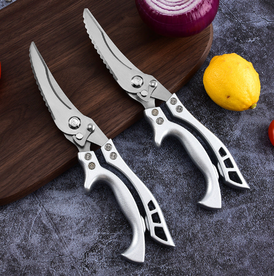 TIJERAS ALEMANAS DE COCINA®️ EN ACERO INOXIDABLE