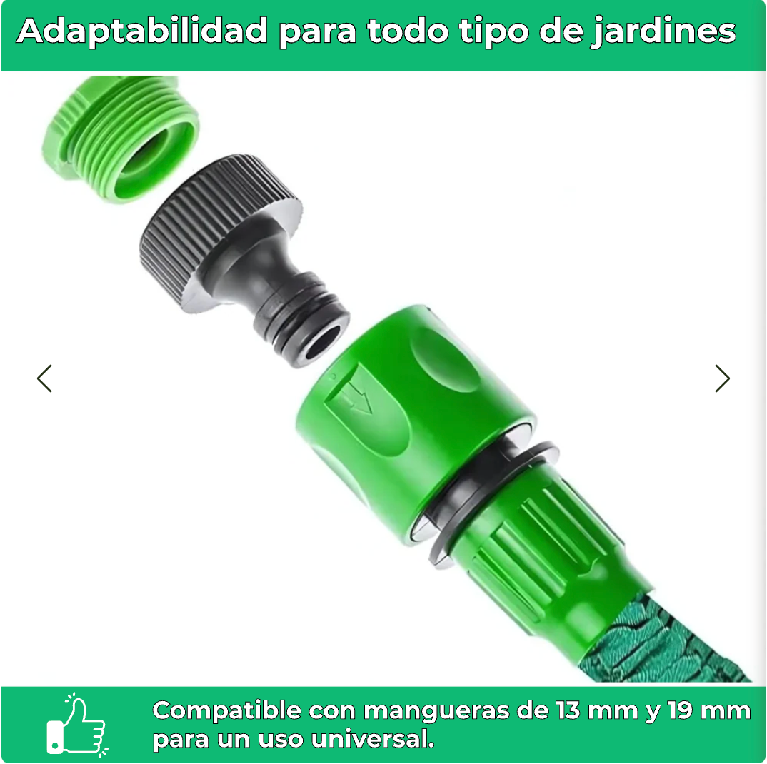 Manguera magica expansible 15 mts- transforma tu limpieza en 1-2-3