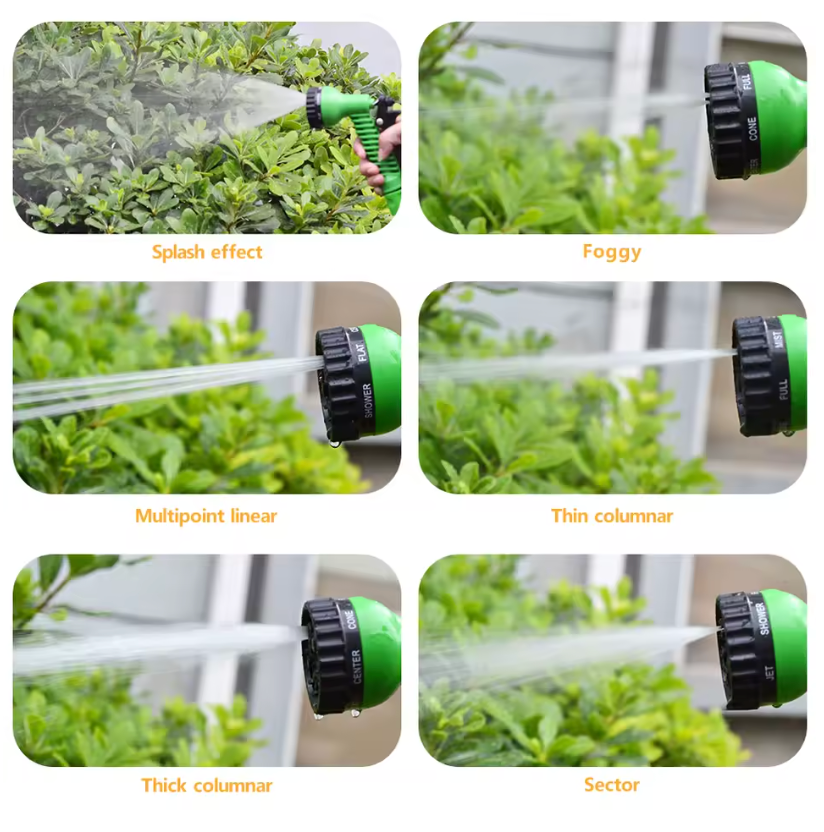 Manguera magica expansible 15 mts- transforma tu limpieza en 1-2-3