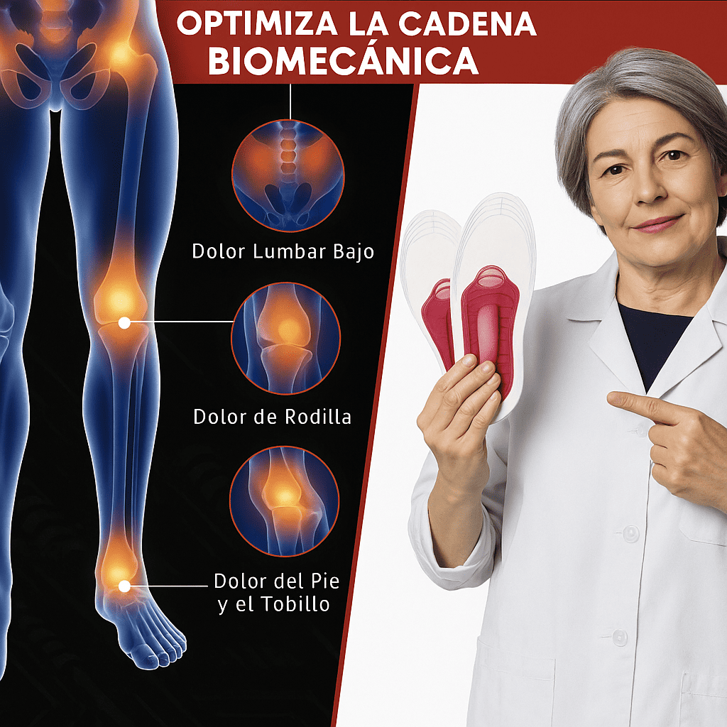 OrthoFlex™ – Camina con mayor comodidad y una postura saludable desde el primer uso