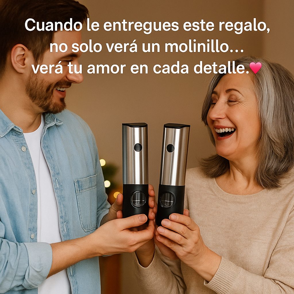 Molinillo Eléctrico Pro™ El regalo perfecto que demuestra cariño y buen gusto.