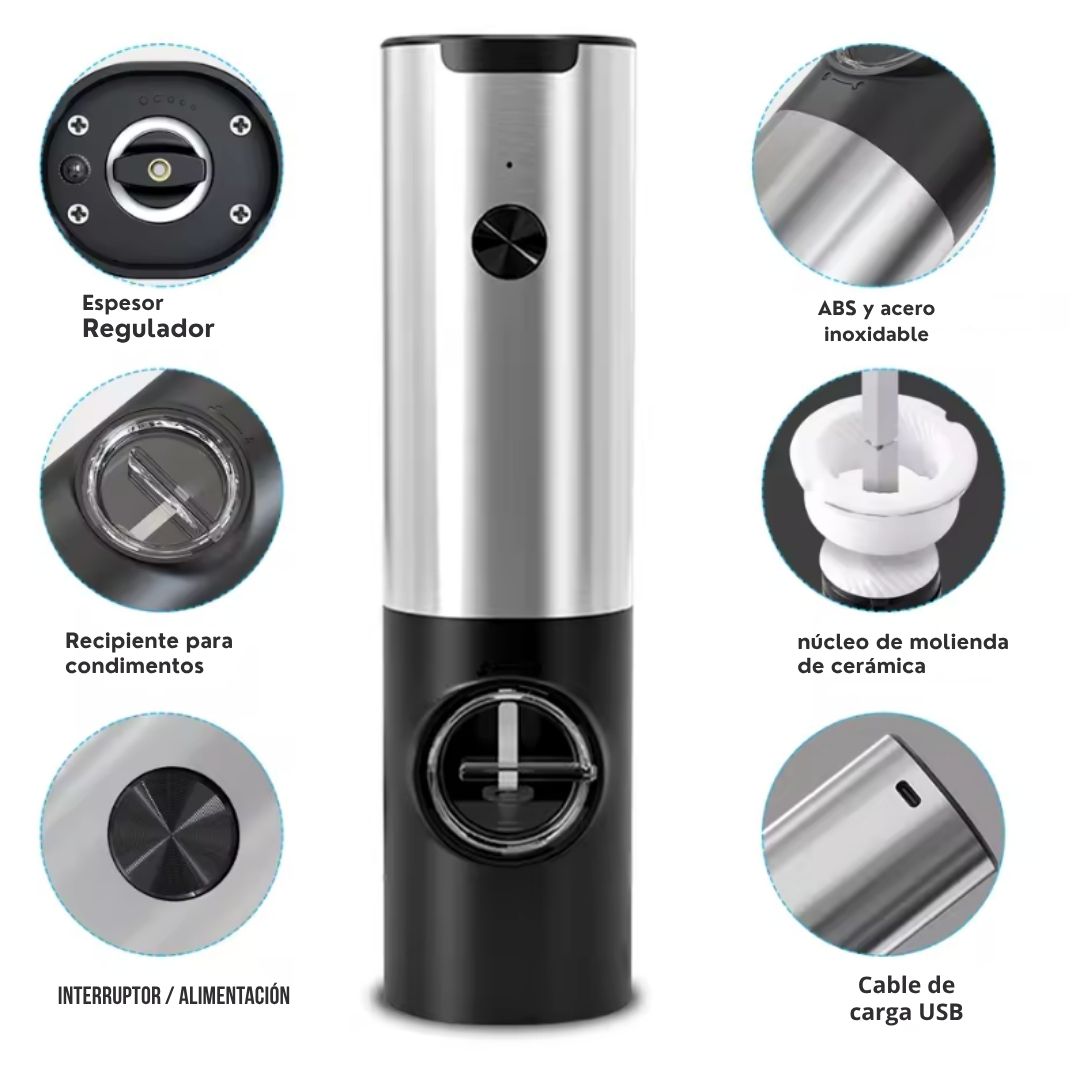 Molinillo Eléctrico Pro™ El regalo perfecto que demuestra cariño y buen gusto.