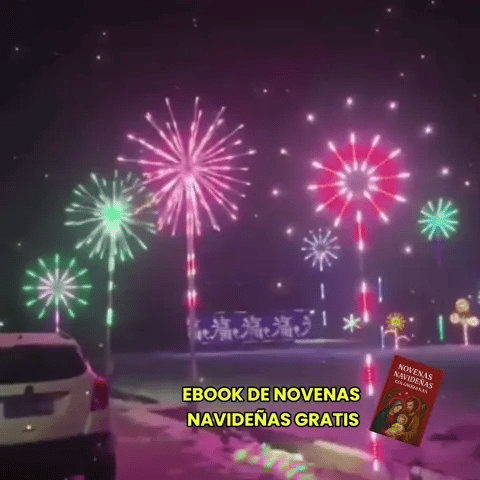 Luces Navideñas con Sensor de Sonido – ¡Convierte tu casa en un show de fuegos artificiales!