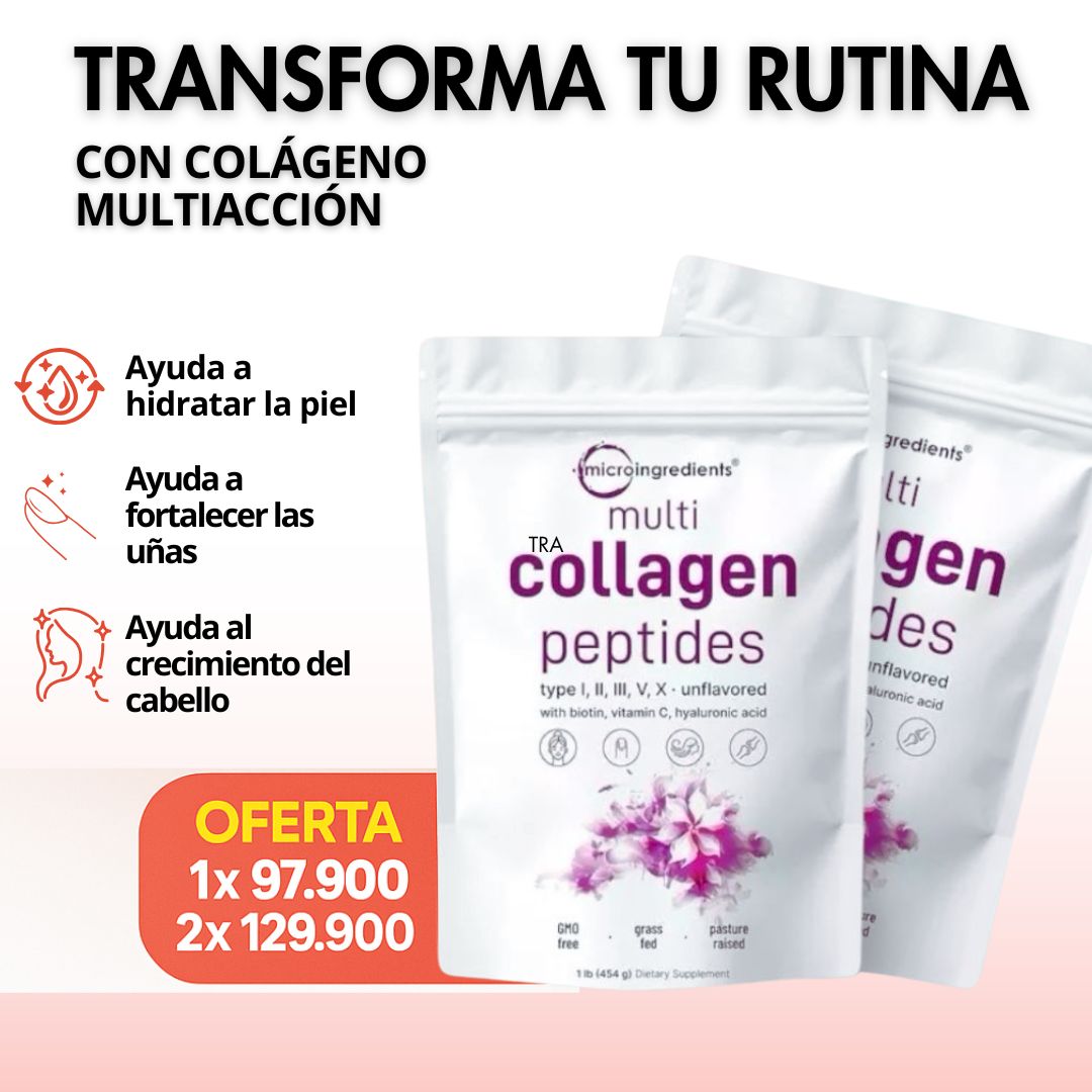 Colageno 7 beneficios - Te ayuda a sentirte bien desde adentro.